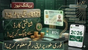 8171 Payment CNIC Check Online 2026