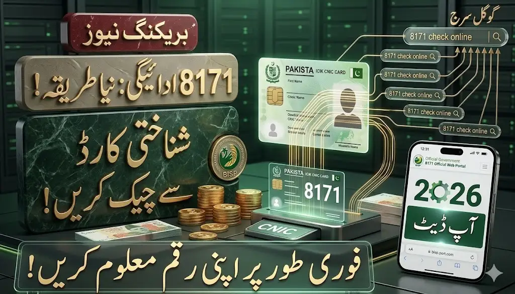 8171 Payment CNIC Check Online 2026