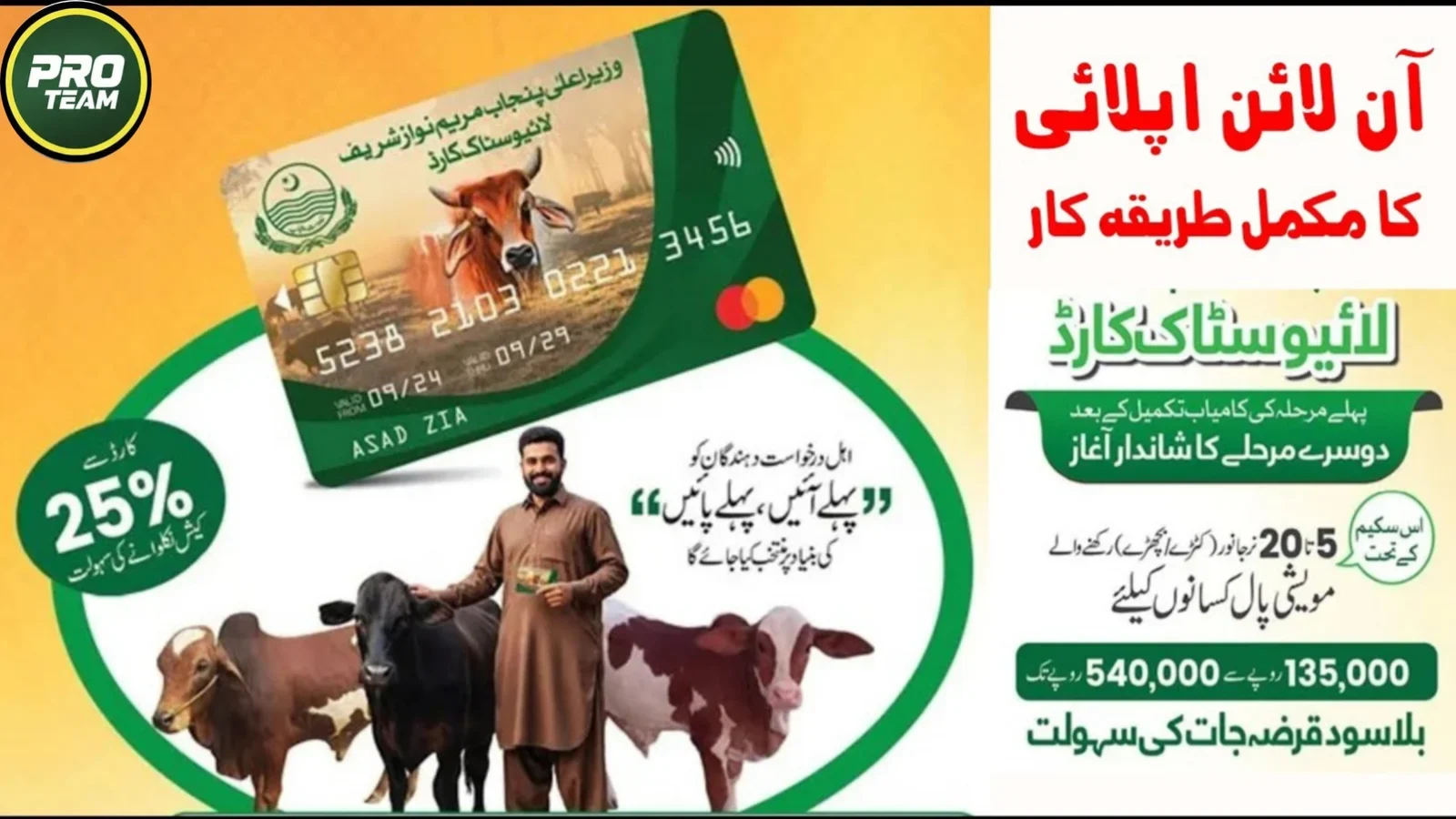 CM Punjab Livestock Card Scheme