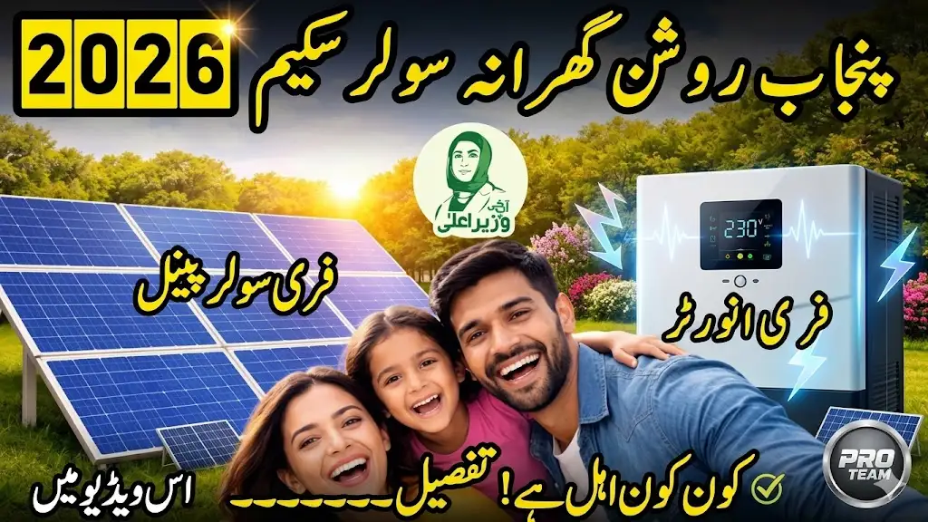 Punjab Roshan Gharana Solar Scheme April 2026